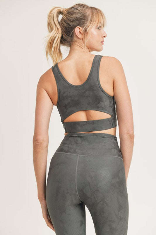 Run This Town Cut-Out Back Bra