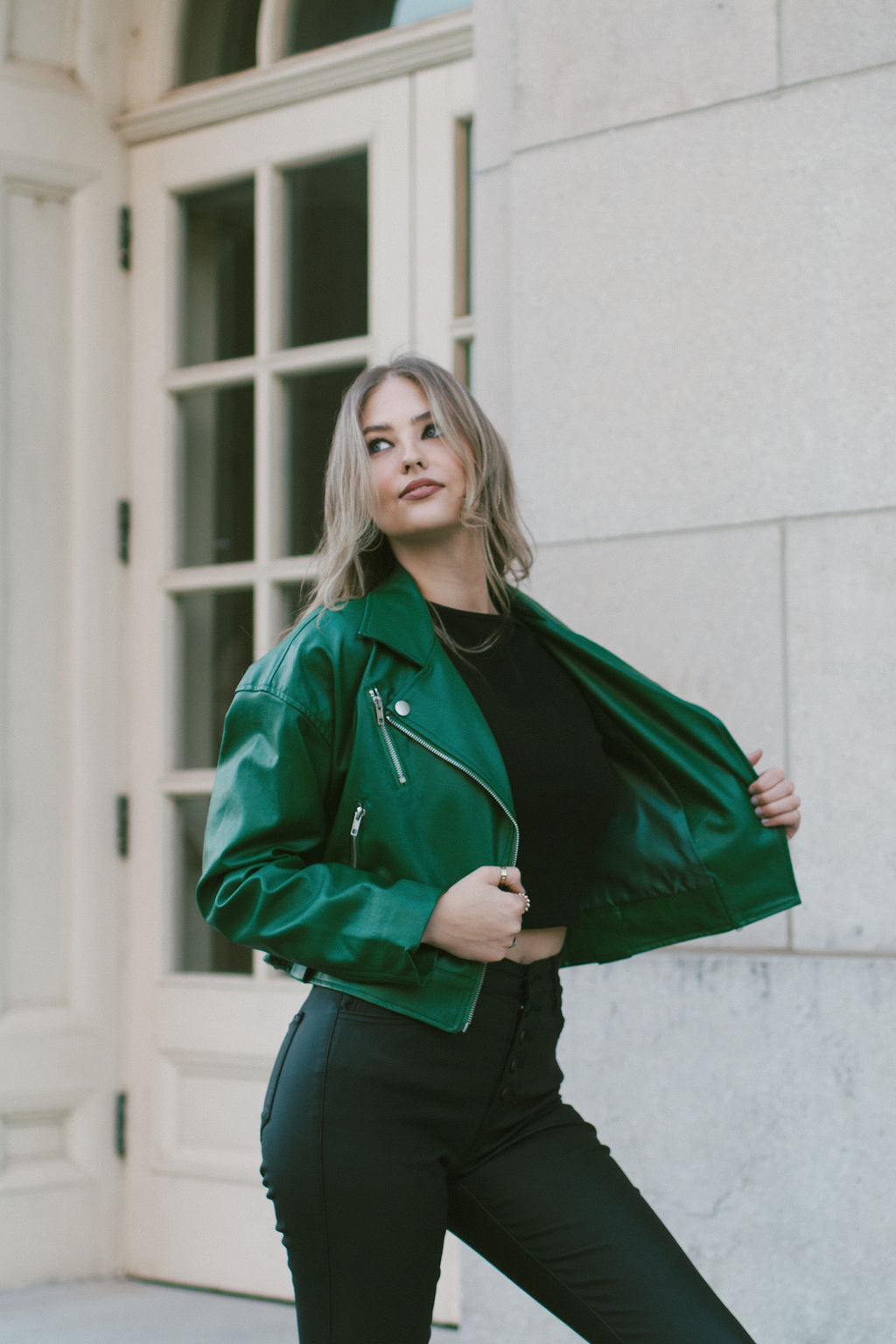 In Control Jacket in Green